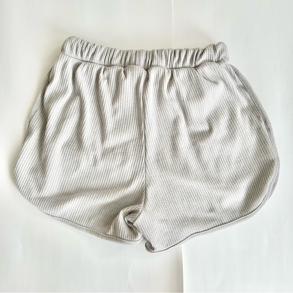 | vici - gray ribbed matching minimalist lounge set  - small | - Picture 5 of 16